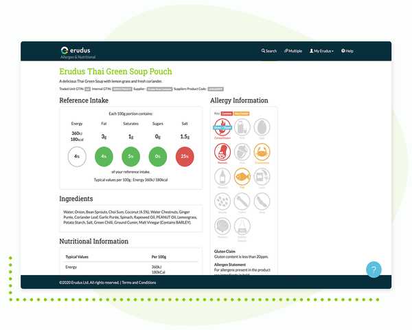 Allergen Information
