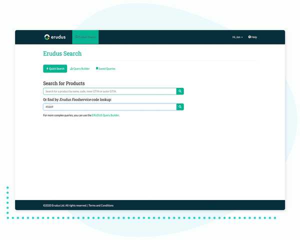 Use Your Own Product Codes to Search